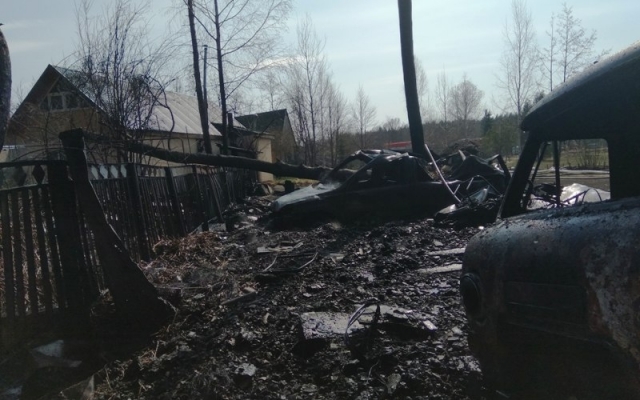 На Житомирщине погибли супруги, сжигавшие траву возле своего дома Фото № 1 На Житомирщине погибли супруги, сжигавшие траву возле своего дома Фото № 1