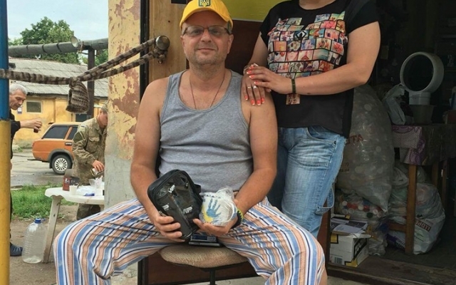 Раненый криворожский волонтер Сергей Поддубняк планирует вернуться в зону АТО Фото № 4 Раненый криворожский волонтер Сергей Поддубняк планирует вернуться в зону АТО Фото № 4
