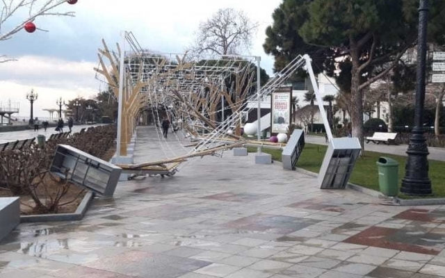 В Крыму бушевал мощнейший ураган (ФОТО, ВИДЕО) Фото № 1 В Крыму бушевал мощнейший ураган (ФОТО, ВИДЕО) Фото № 1