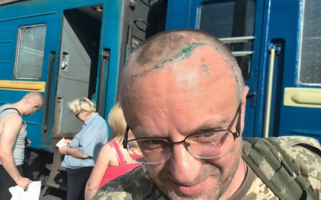 Криворожский волонтер Сергей Поддубняк вернулся домой Фото № 1 Криворожский волонтер Сергей Поддубняк вернулся домой Фото № 1