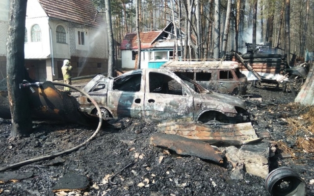 На Житомирщине погибли супруги, сжигавшие траву возле своего дома Фото № 0 На Житомирщине погибли супруги, сжигавшие траву возле своего дома Фото № 0