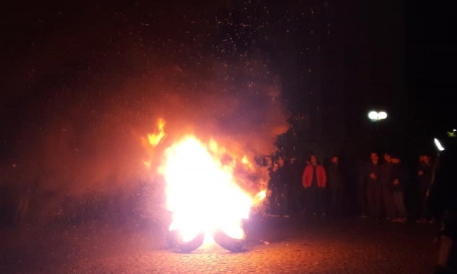 На польской границе происходят беспорядки (ФОТО, ВИДЕО)