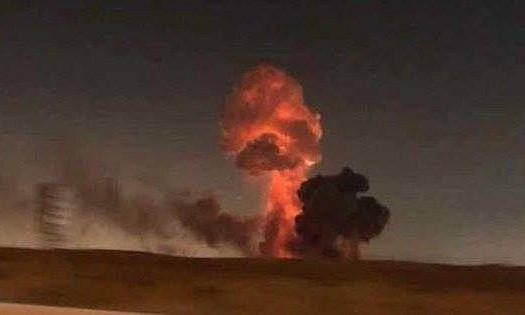 В Черниговской области горят склады боеприпасов