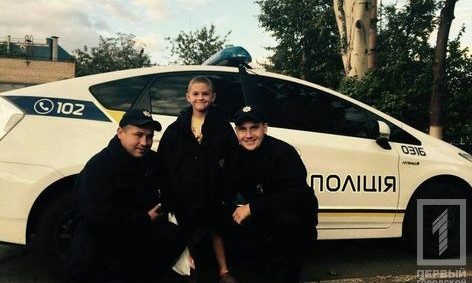Полицейские под Кривым Рогом обнаружили полуголого мальчика