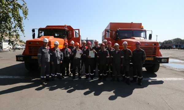 ГОКи Метинвеста Кривого Рога приобрели семь новых вахтовых автомобилей
