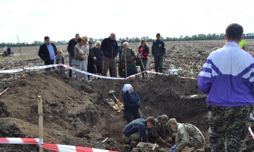 Под Кривым Рогом обнаружены останки 10 солдат, погибших во времена Второй мировой войны