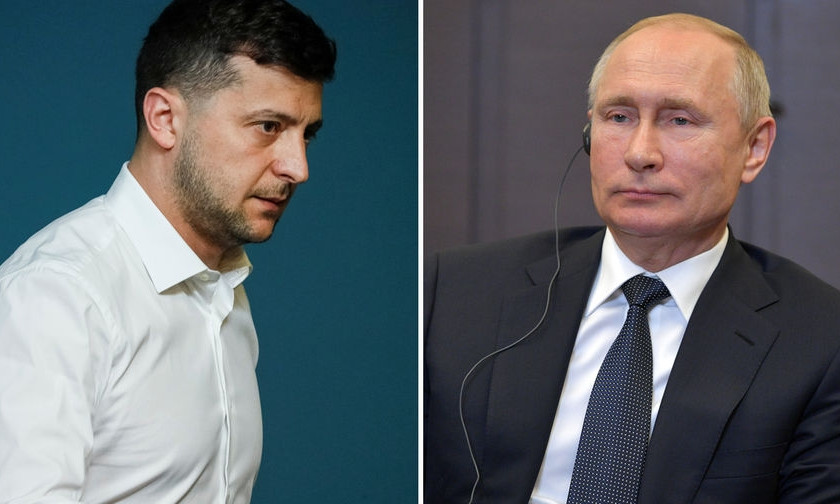 Началась двусторонняя встреча Путина и Зеленского 