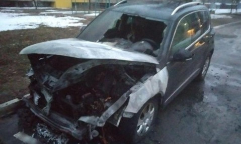 Полтавские водители в шоке: в городе орудуют поджигатели