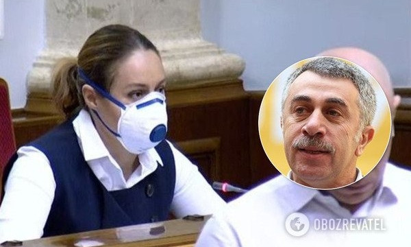 Комаровский раскритиковал цинизм нардепов, которые ходят в респираторах, в то время как врачам выдают только простые маски (ВИДЕО)