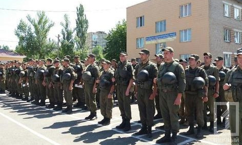 Вернулись без потерь: в Кривой Рог на ротацию прибыли бойцы Нацгвардии