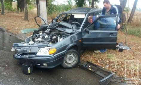 В аварии на улице Волшебной чудом никто не пострадал