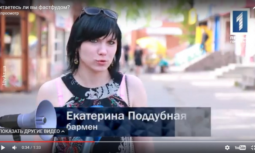 Питаются ли жители Кривого Рога фастфудом?