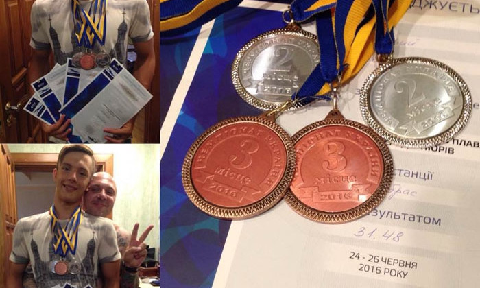 Пловцы из Кривого Рога вошли в тройку лидеров на чемпионате Украины