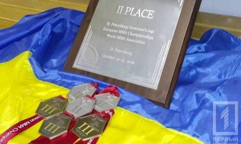 Сборная Украины стала призером соревнований по ММА