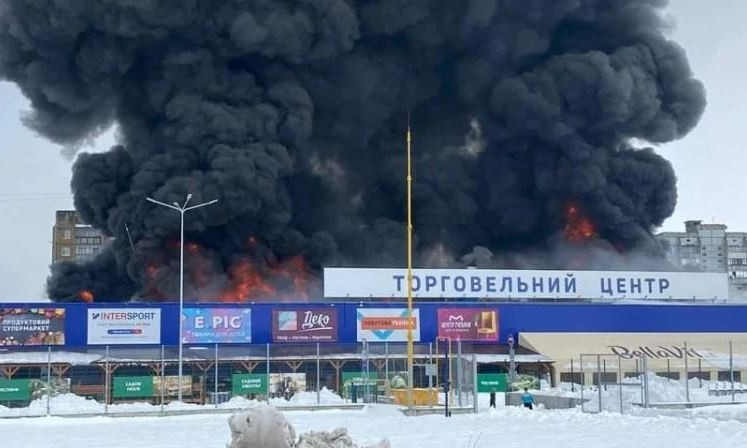 В Николаевской области сгорел «Эпицентр» - подозревают поджог