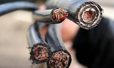 В Кривом Роге задержали "расхитителя" интернет-кабелей