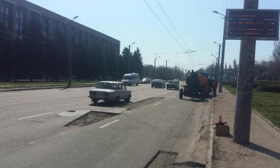 В Кривом Роге "покончат" с ямами?