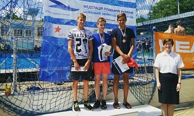 Криворожские пловцы заняли призовые места на Чемпионате Украины по плаванью