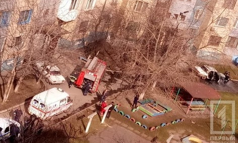 Пожар на микрорайоне Восточный-3