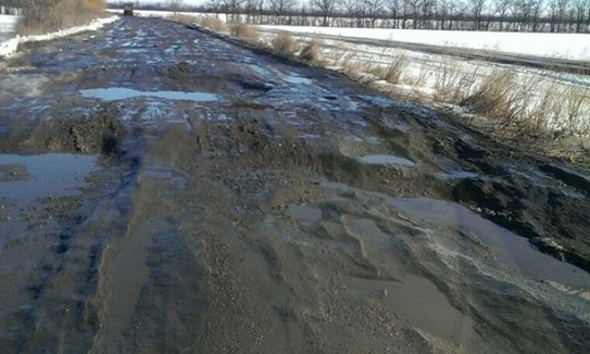Трассу "Кривой Рог-Николаев" сравнили с зоной боевых действий