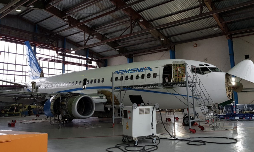 В Киеве начали ремонтировать самолеты Boeing