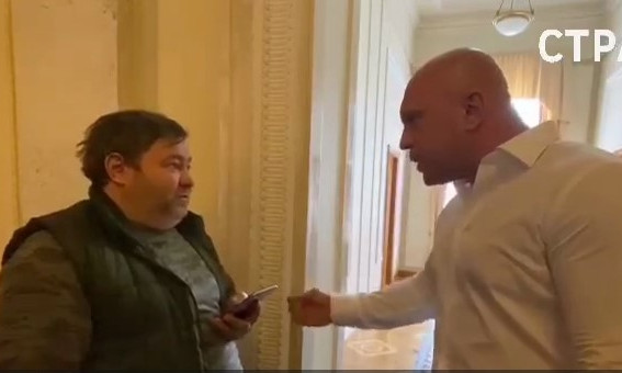 Кива в здании ВР поссорился с Дзындзей и сказал, что жалеет о том, что поддерживал Майдан (ВИДЕО)