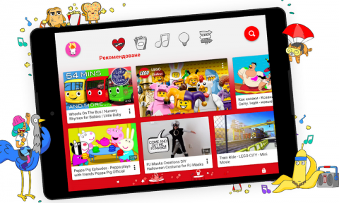 Детский YouTube с родительским контролем запущен в Украине