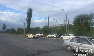 В Кривом Роге в ДТП попал "приус" полиции