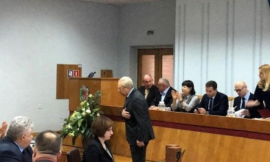 В Кривом Роге наградили бойца АТО