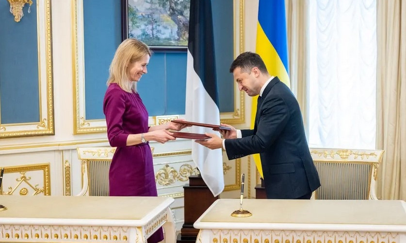 Эстония поддержала Украину в вопросе вступления в ЕС