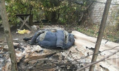 На территории дачного участка в Кривом Роге сгорел бездомный