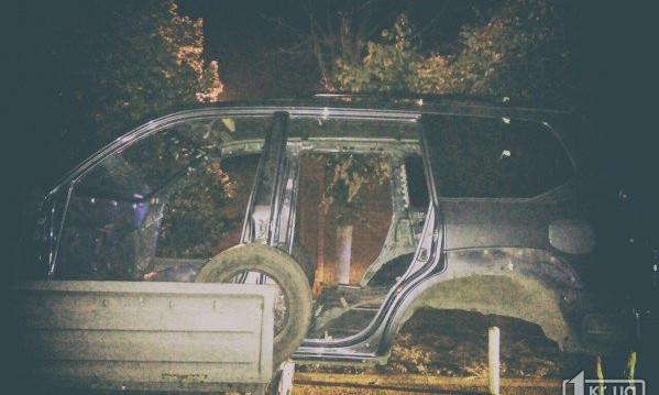 В Саксаганском районе Кривого Рога задержали авто с контрафактом
