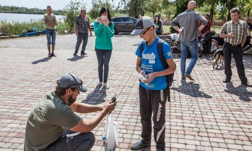 Под Кривым Рогом прошли соревнования по рыбной ловле