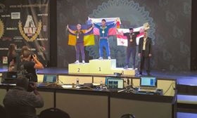 Криворожанин стал "серебряным" призером Чемпионата Мира по армрестлингу