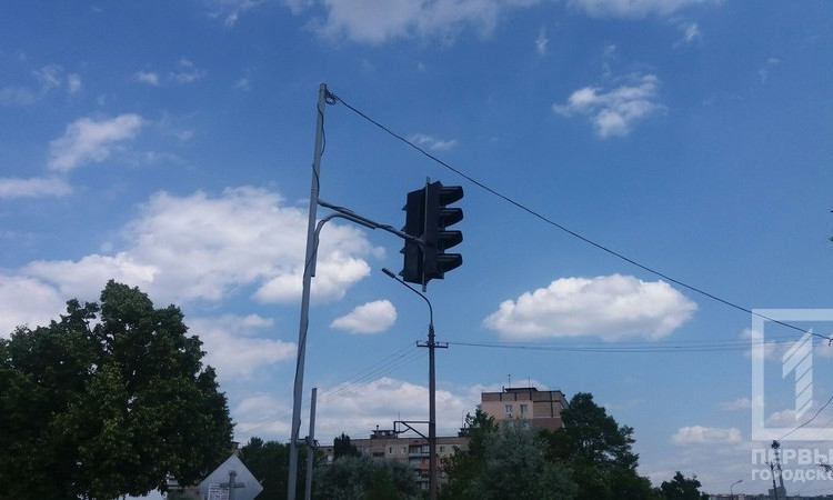 В Кривом Роге новые светофоры заработают на следующей неделе