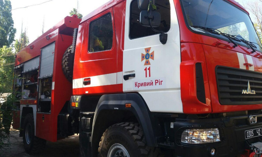 В центре Кривого Рога горел магазин, обошлось без жертв