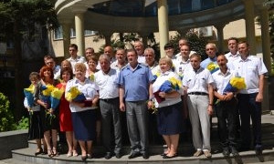 Криворожских железнодорожников наградили в Днепре