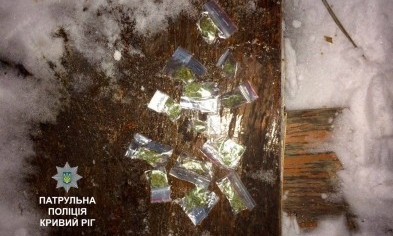 В Кривом Роге задержали 18-летнего наркоторговца