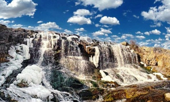 Завораживающие водопады Днепропетровщины