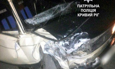 ДТП в Кривом Роге: не разминулись "Volkswagen" и "ВАЗ"