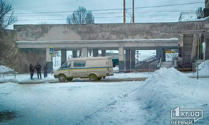 В Кривом Роге - ЧП на станции скоростного трамвая