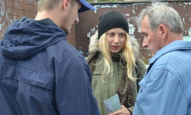В Кривом Роге провели акцию "Веганское будущее сейчас"