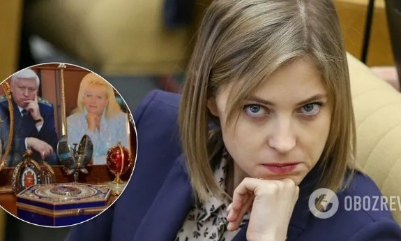 "Это не золото, это красочка", - "экс-прокурор" Поклонская защищает своего "шефа" Пшонку и оправдывает его роскошь и безвкусицу (ВИДЕО)