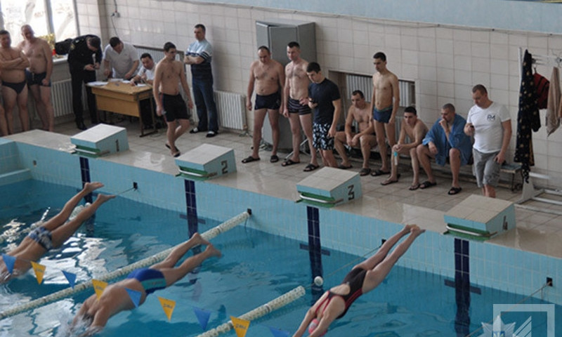 Криворожские полицейские приплыли первыми на областном чемпионате