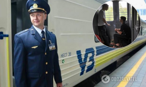 В киевском поезде 4 человека накинулись на проводника за то, что тот попросил не курить