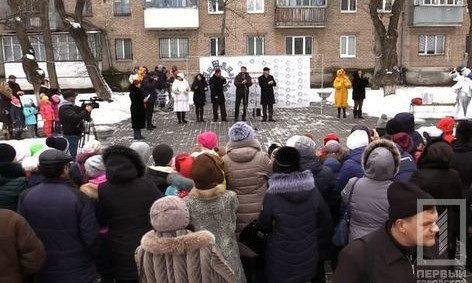 В Кривом Роге благоустроили еще один сквер