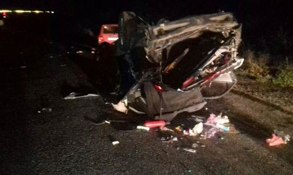 В ночной аварии на Днепропетровщине пострадали четверо детей