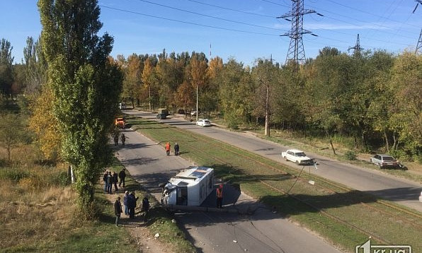 В ДТП в маршрутке погиб пассажир