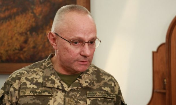 "Не стрелять в ответ": начальник Генштаба ВСУ Руслан Хомчак расставил все точки над "і"