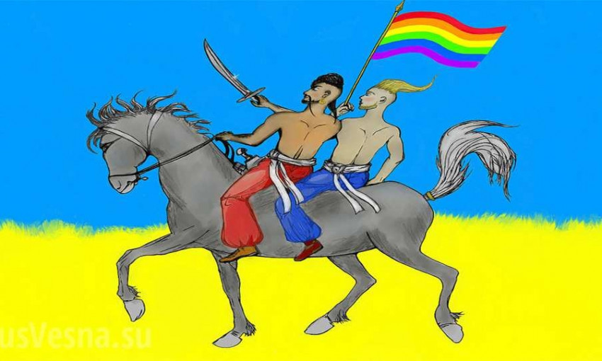 «Богдан+Василий». Два украинских «голубка» поженились в США (ФОТО 18+)